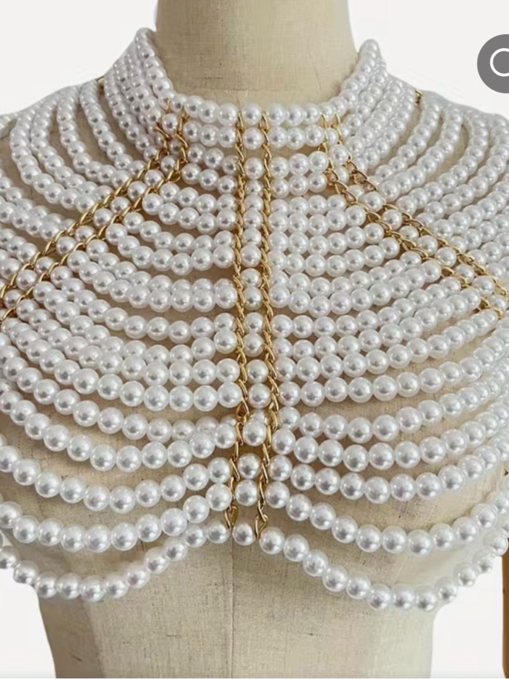 Pearl Multi-Layer Necklace Cleopatra